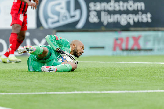 Östersunds målvakt Aly Keita