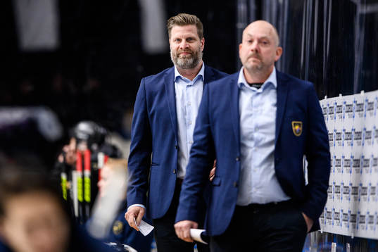 Djurgårdens assisterande tränare Fredrik Svensson och