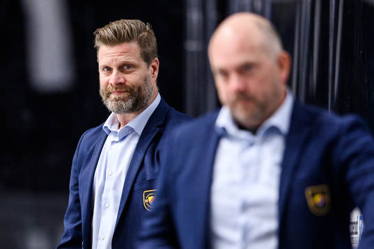 Djurgårdens assisterande tränare Fredrik Svensson och