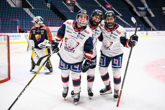 Linköpings Olivia Zafuto, Justine Leanne Reyes och Linnea