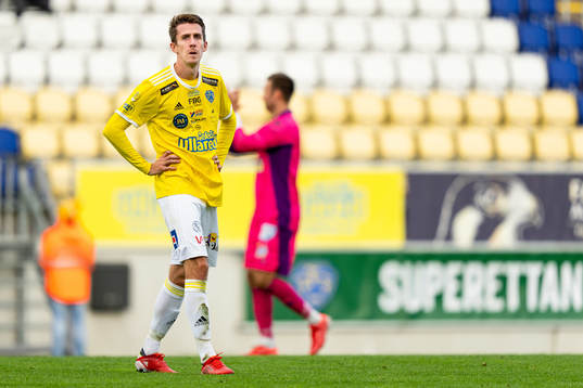 Falkenbergs Adam Eriksson deppar