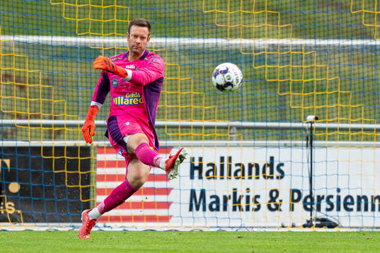 Falkenbergs målvakt Viktor Noring