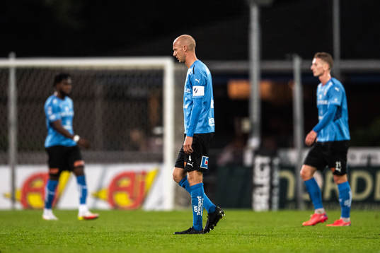 Halmstads Andreas Johansson deppar