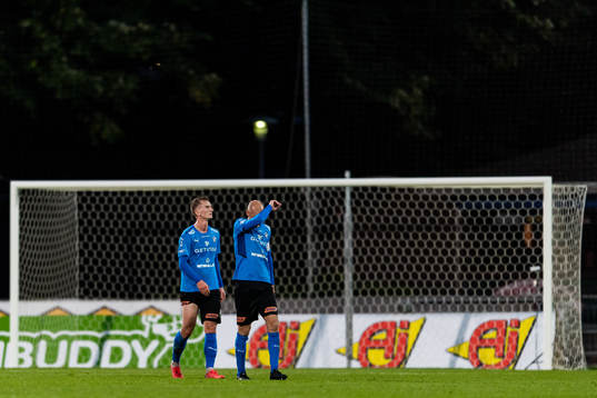 Halmstads Andreas Bengtsson och Andreas Johansson deppar