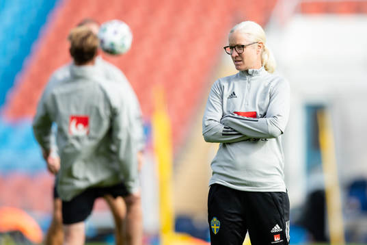 Victoria Sandell, assistant coach of Sweden