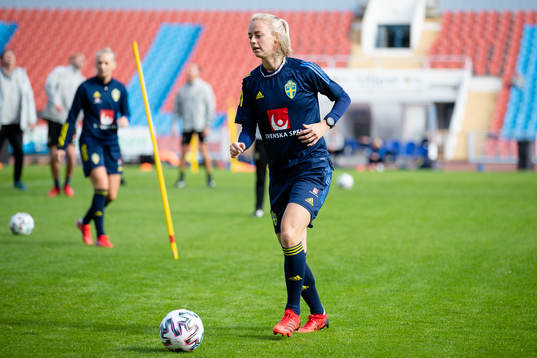 Amanda Ilestedt of Sweden