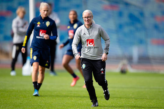 Victoria Sandell, assistant coach of Sweden
