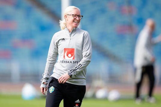 Victoria Sandell, assistant coach of Sweden