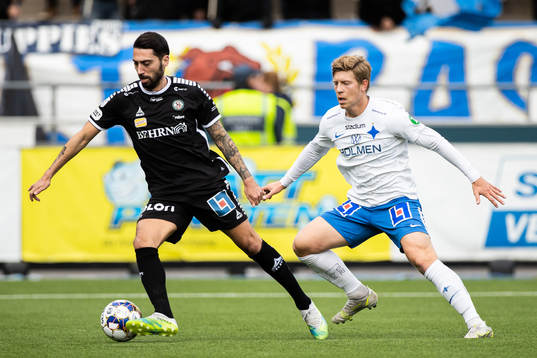 Örebros Nahir Besara och IFK Norrköpings Alexander