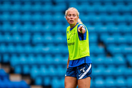 Guro Bergsvand of the Norwegian women's national football