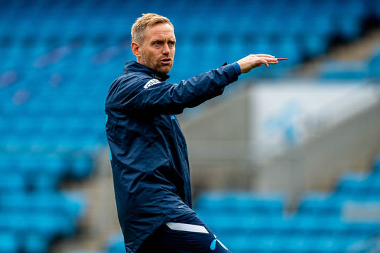 Martin Sjögren, head coach of the Norwegian women's