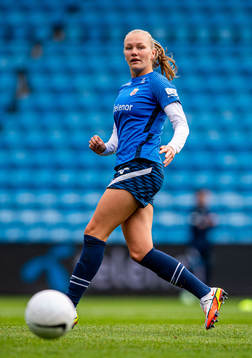 Frida Maanum of the Norwegian women's national football team