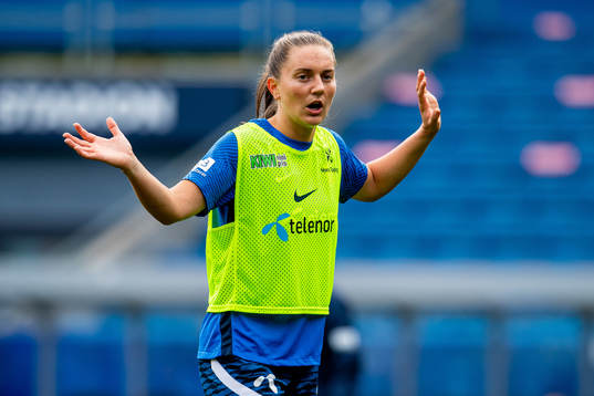 Vilde Bøe Risa of the Norwegian women's national football