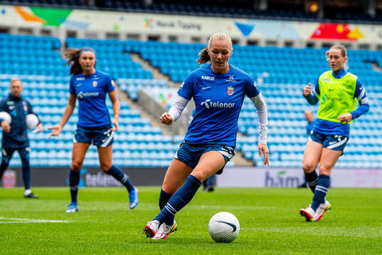 Frida Maanum of the Norwegian women's national football team