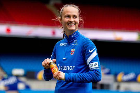 Caroline Graham Hansen of the Norwegian women's national