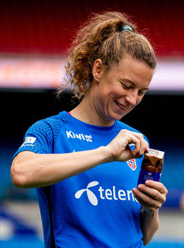 Synne Skinnes Hansen of the Norwegian women's national