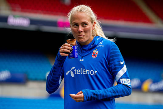 Guro Bergsvand of the Norwegian women's national football