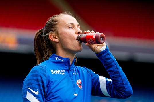 Caroline Graham Hansen of the Norwegian women's national