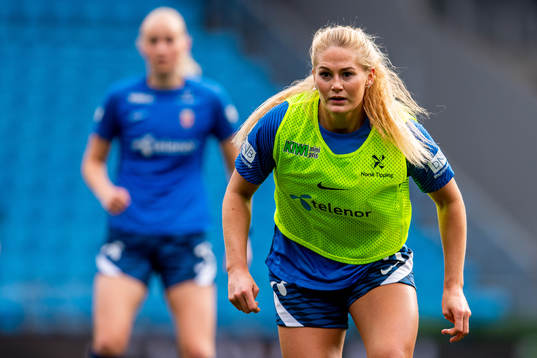 Lisa-Marie Karlseng Utland of the Norwegian women's