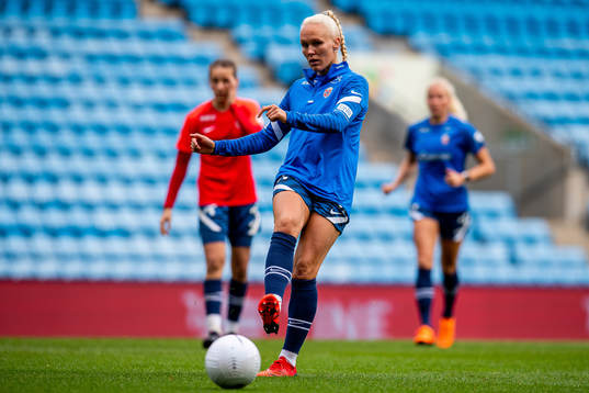 Maria Thorisdottir of the Norwegian women's national