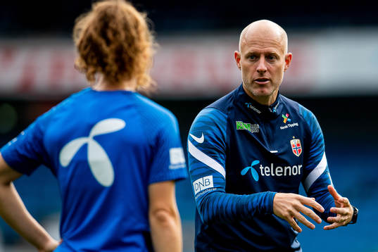 Anders Jacobson, assistant coach of the Norwegian women's