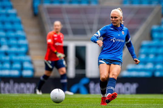 Maria Thorisdottir of the Norwegian women's national