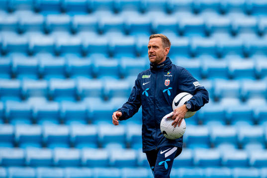 Martin Sjögren, head coach of the Norwegian women's