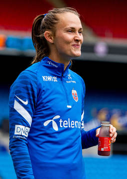 Caroline Graham Hansen of the Norwegian women's national
