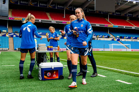Elisabeth Terland of the Norwegian women's national