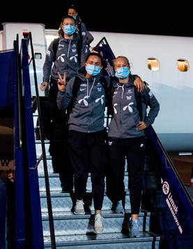 Vilde Bøe Risa and Amalie Vevle Eikeland of the Norwegian