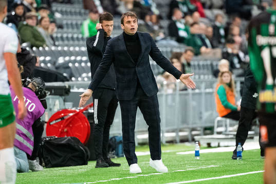 Hammarbys tränare Milos Milojevic