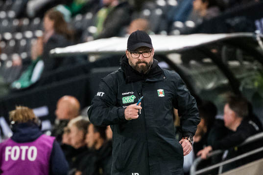 Varbergs tränare Joakim Persson