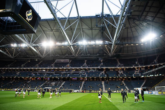 s spelare värmer upp