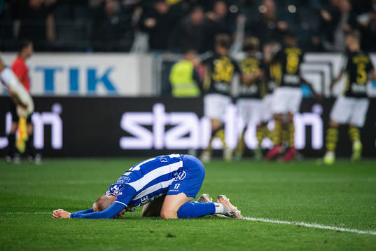 IFK Göteborgs Oscar Wendt deppar