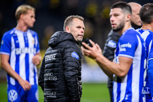 IFK Göteborgs tränare Mikael Stahre deppar