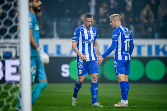 IFK Göteborgs Calle Johansson och Oscar Wendt