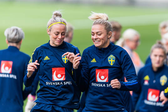Amanda Ilestedt and Fridolina Rolfö