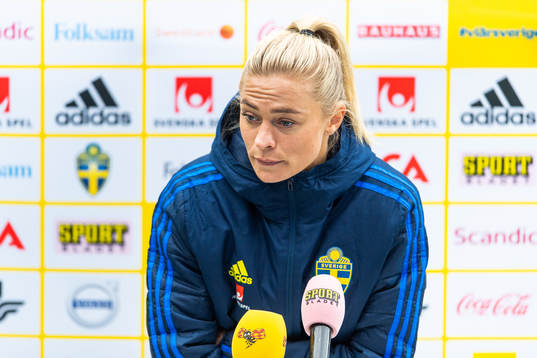 Fridolina Rolfö is interviewed