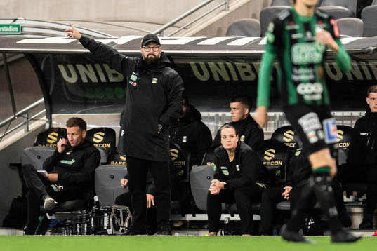 Varbergs tränare Joakim Persson