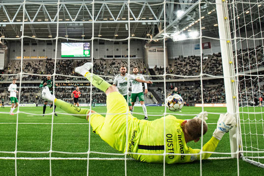 Hammarbys målvakt David Ousted
