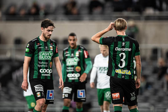 Varbergs Robin Tranberg deppar