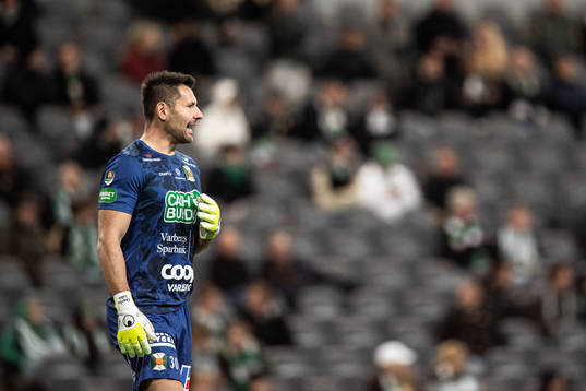 Varbergs målvakt Stojan Lukic