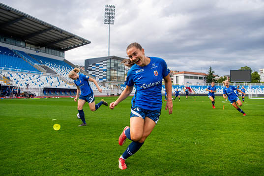 Vilde Bøe Risa of the Norwegian women's national football
