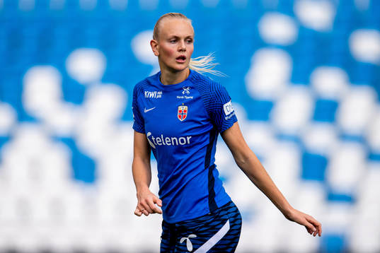 Karina Sævik of the Norwegian women's national football
