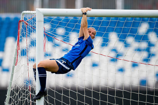 Tuva Hansen of the Norwegian women's national football team