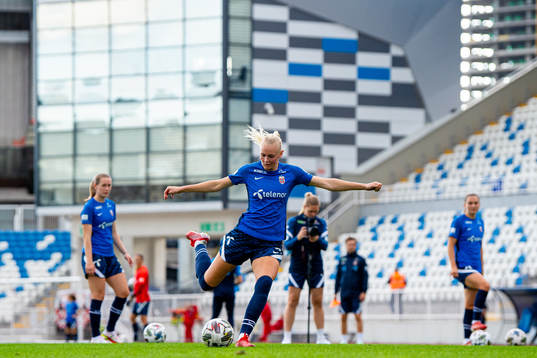 Karina Sævik of the Norwegian women's national football