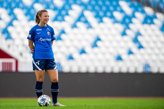 Synne Skinnes Hansen of the Norwegian women's national