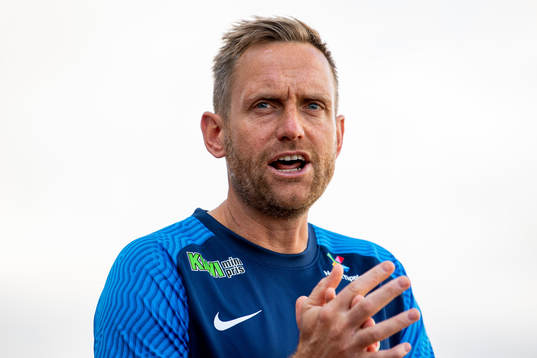 Martin Sjögren, head coach of the Norwegian women's
