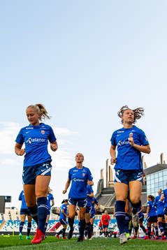 Amalie Vevle Eikeland and Synne Skinnes Hansen of the