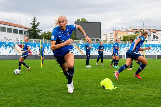 Guro Bergsvand of the Norwegian women's national football